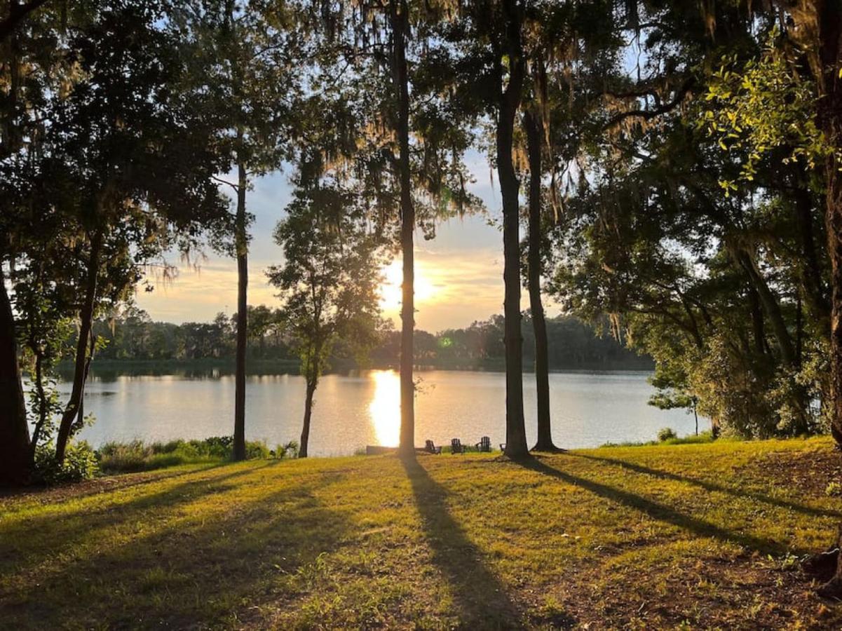 Hammock Lake House - 4Bdr Lake Park Valdosta Area Bagian luar foto
